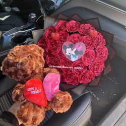 Flower Bouquet /Ramo Buchon/Mickey Mouse Bouquet 