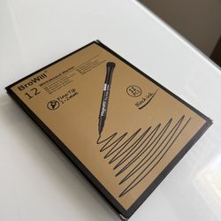 Browill Magnetic Dry Erase Markers, (12 pk) Dealkits Low Odor White Board Markers with Erasers for Kids Teacher Supplies for Classroom Work on White B