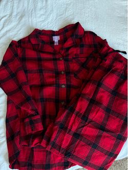 Plaid PJ set (Medium)