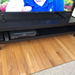 Low Profile TV Stand- Black