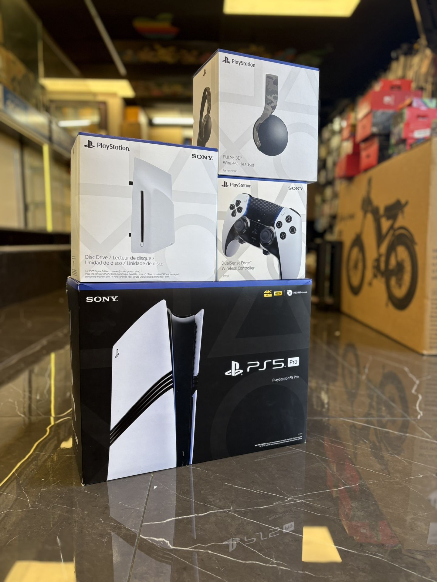 PlayStation 5 Pro (Bundles Available) (Take It Home In Payment/ llévatelo a casa en pagos)