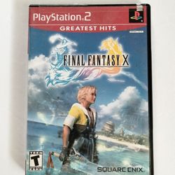 Final Fantasy X  Playstation 2  Greatest Hits PS2 Game