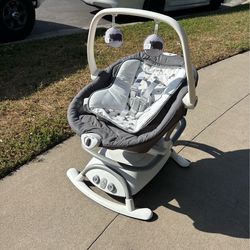 Baby rocker and swing
