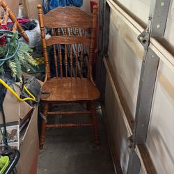All For $160  Amish Vintage Chairs For Sale I Have 6 Of Them No Table 