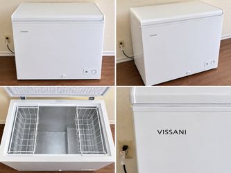 Vissani Chest Freezer – White – Works Great