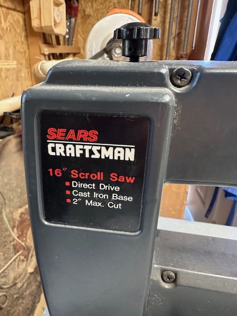 Craftsman 16in Scroll Saw