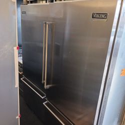 Viking Professional 72 Inch Built In Bottom Freezer Fridges 