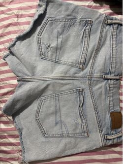 American Eagle high rise Jean shorts