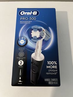 Brand New - Oral B Pro 500 Rechargeable 