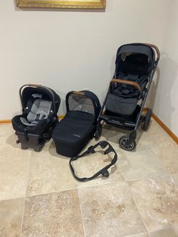 Nuna Mixx Next Stroller With Bassinet And Car Seat