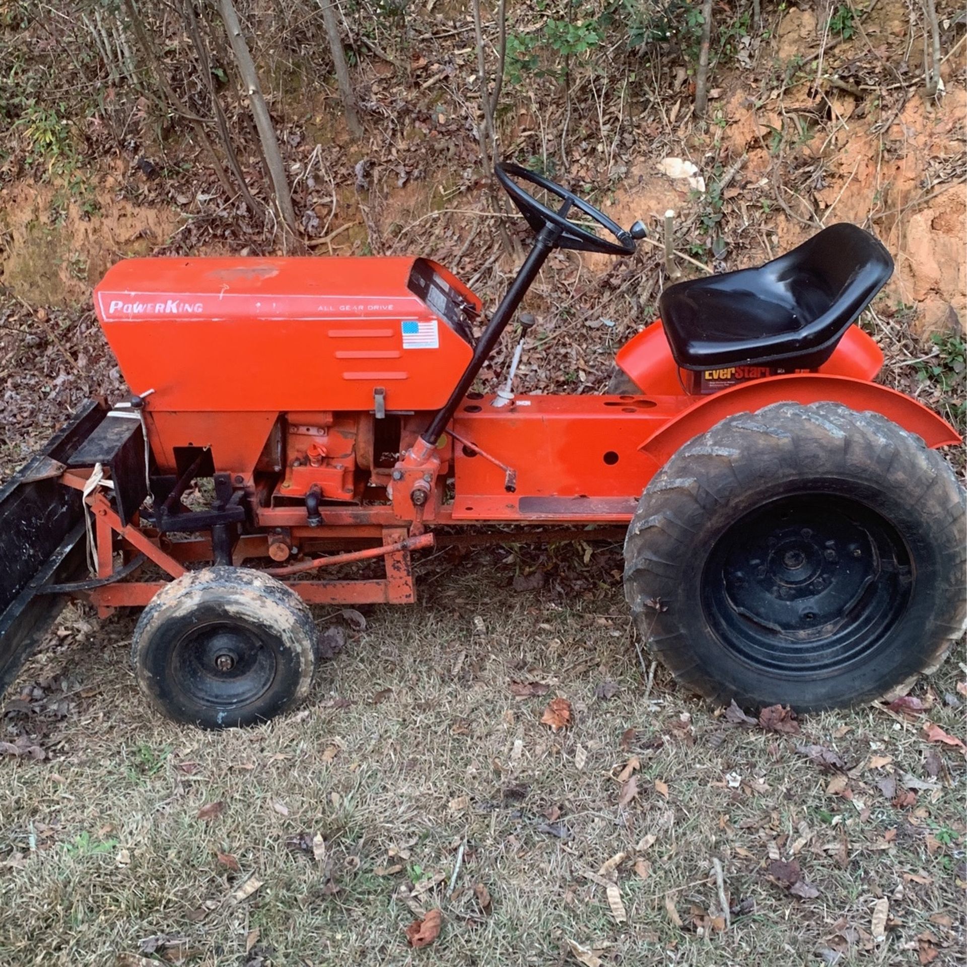 1971 power king 1612 farm tractor