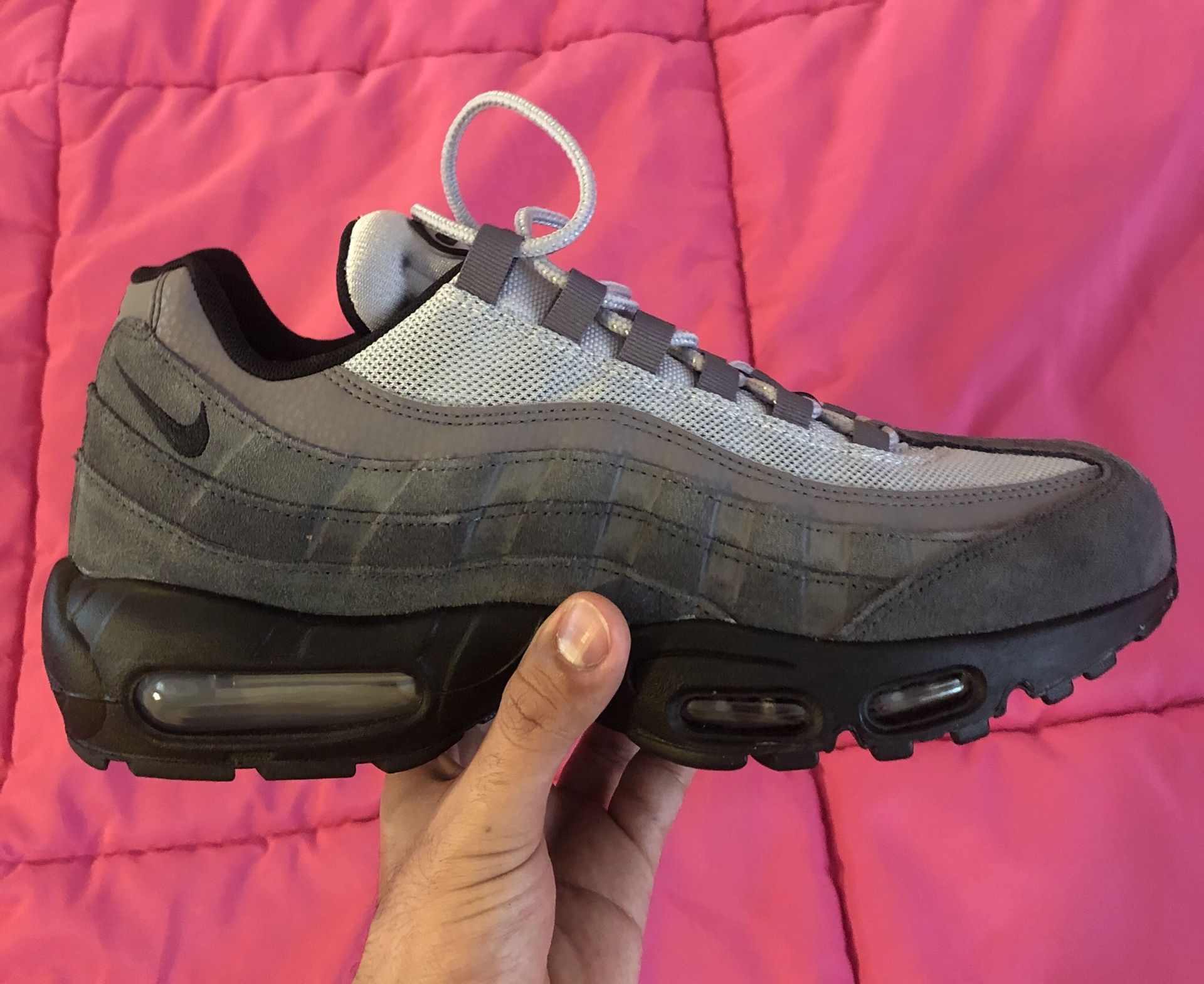 Nike Air Max 95 Anthracite Wolf Gray Size 9.5