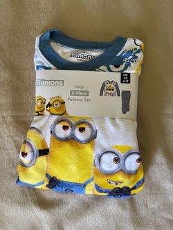 Illumination Minions Kids 2-Piece Pajama Set - Size XS 4/5