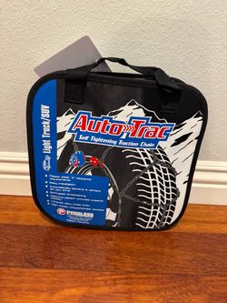 New Peerless SCC 0232805 Auto-Trac Light Truck/SUV Tire Traction Chain - Set of 2