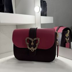 Gemma Crossbody Bag In Colorblock With Butterfly Buckle