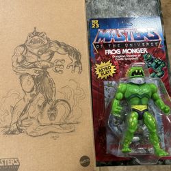Motu Masters Of The Universe Frog Monger