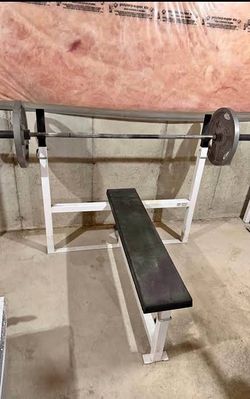 Bench and weight