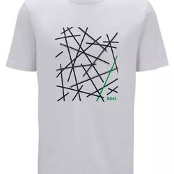 COTTON-JERSEY REGULAR-FIT T-SHIRT WITH LOGO ARTWORK

