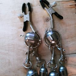 Nipple Clamps With Steele Weight