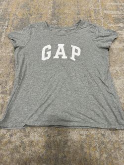 Gap Logo Graphic T-Shirt Gray
