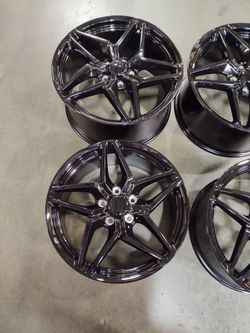 Chevy Corvette Style Wheels 19x8.5 And 20x10 New Wheels 5x4.75