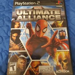 Marvel Ultimate Alliance for Playstation 2 (PS2) Black Label