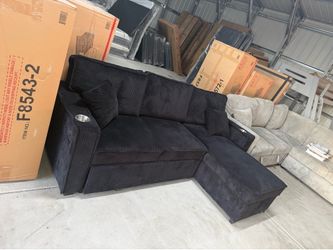 Couch pull up bed / usb new in boxes