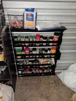 Spice Rack With All The Spices! Over $500 Worth Of Spices