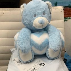 Baby Bear With Blanket 