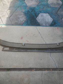 Impala wiper cowl chrome and or original