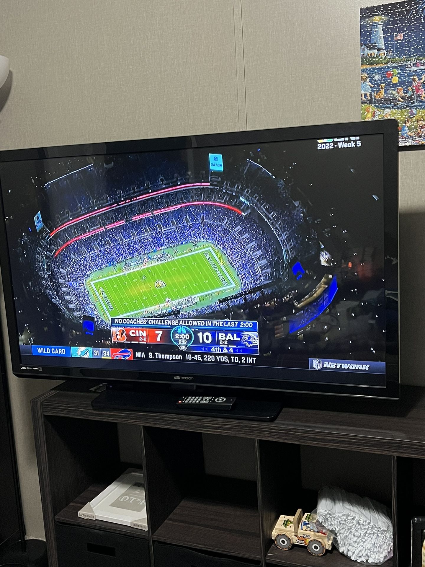 50” Emerson LED TV