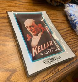 Kellar The Great Magician Glass Ashtray