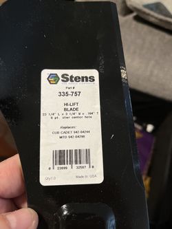 Brand New Mower Blade