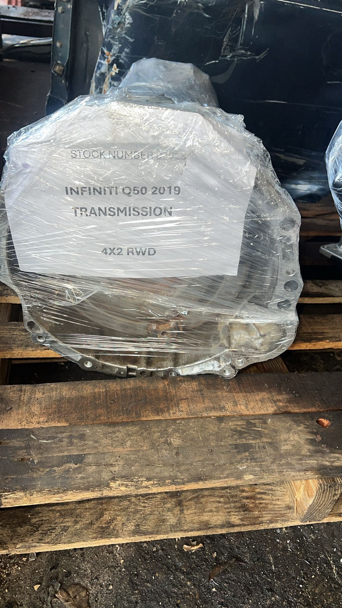 INFINITI Q50 2019 TRANSMISSION 4X2 RWD