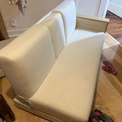 Couch with foot rest