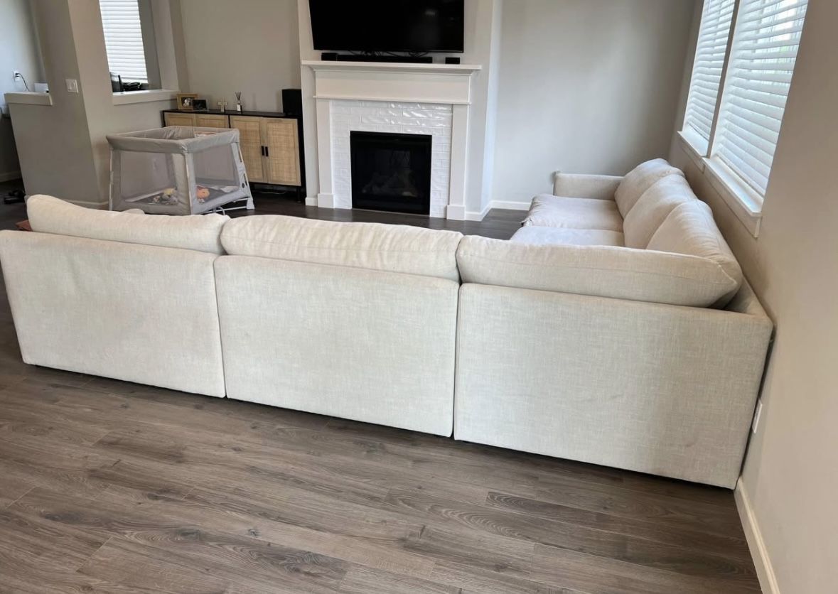 White Sectional Couch