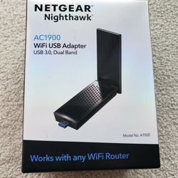Netgear AC 1900 Wi-Fi USB 3.0 Adapter For Desktop  Pc