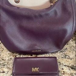 Authentic Michael Kors, Purse, And Wallet