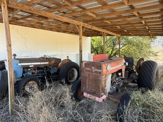 2 Vintage Farm Tractors