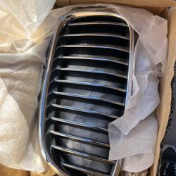 2010-2017 BMW kidney grill inserts chrome OEM