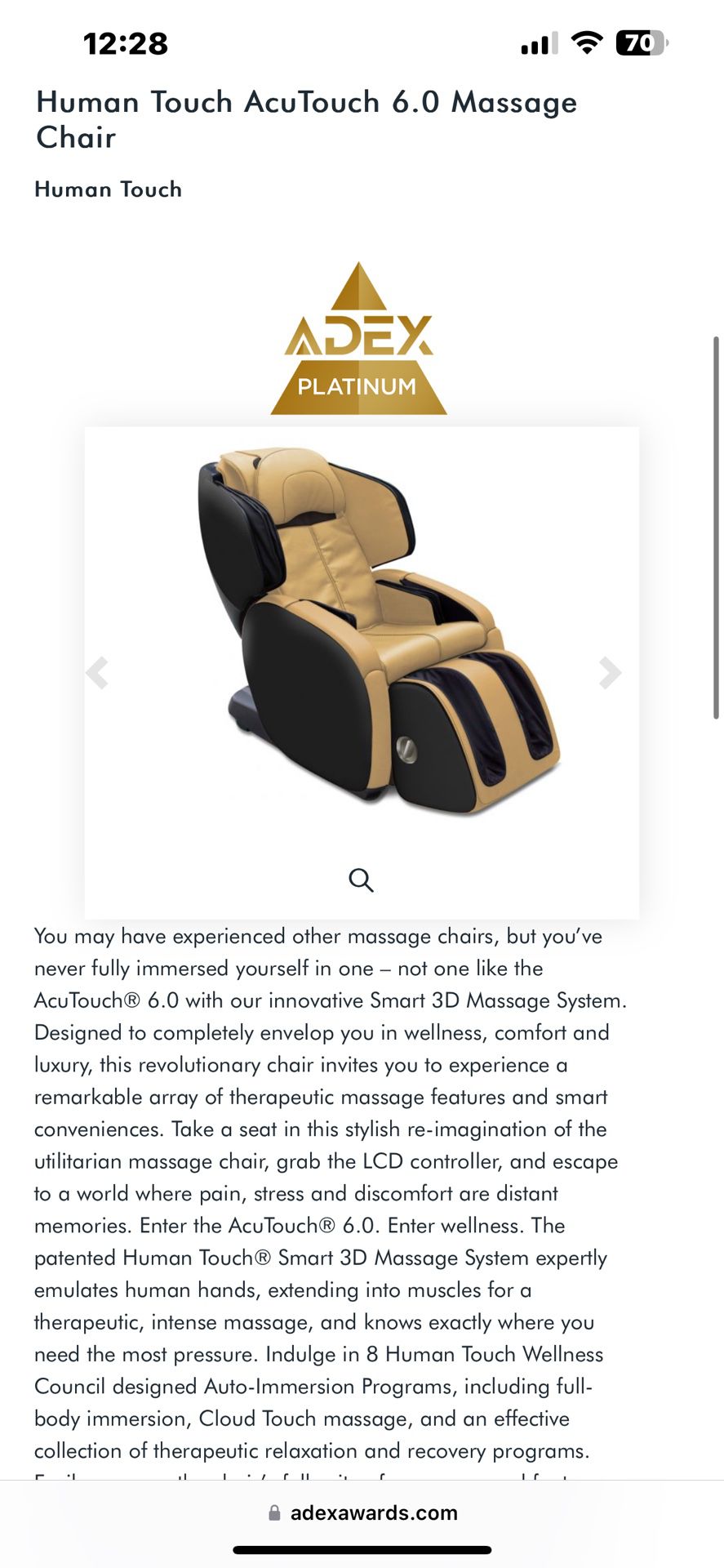 Massage chair 