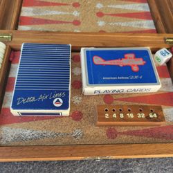 Vintage, The Spartan Co. Mini Poker Chip Set and Playing Cards,