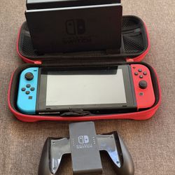Nintendo Switch Mario Cart Edition. 