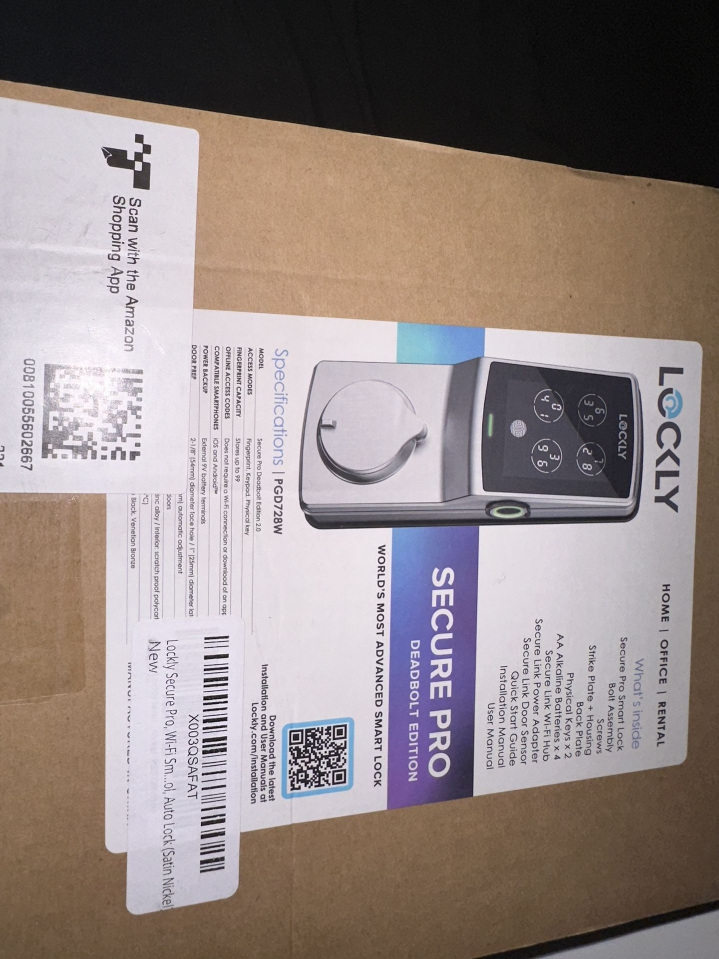 Lockly Secure Pro Deadbolt Edition