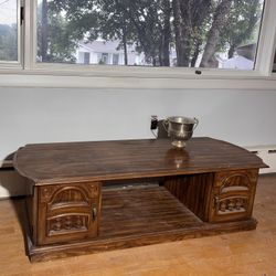 Solid Wooden Vintage Table — Must Go ASAP!
