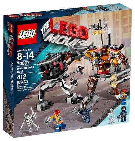 The LEGO Movie MetalBeard's Duel 70807 NEW