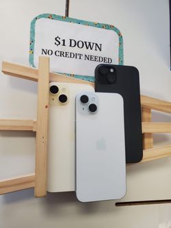 Apple IPhone 15 - Pay $1 DOWN AVAILABLE - NO CREDIT NEEDED