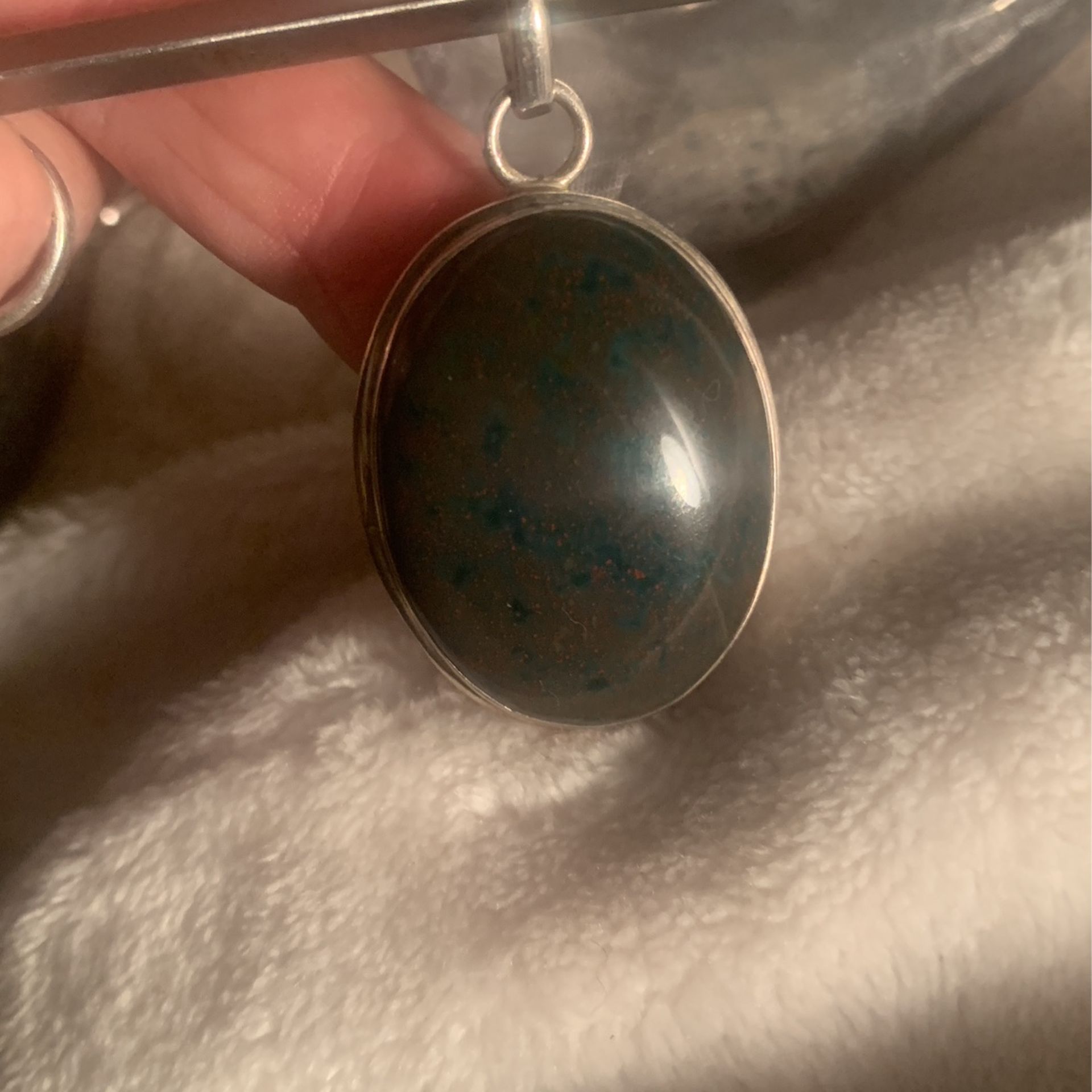 Bloodstone Pendant