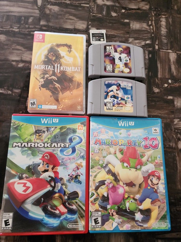 Used Nintendo Games