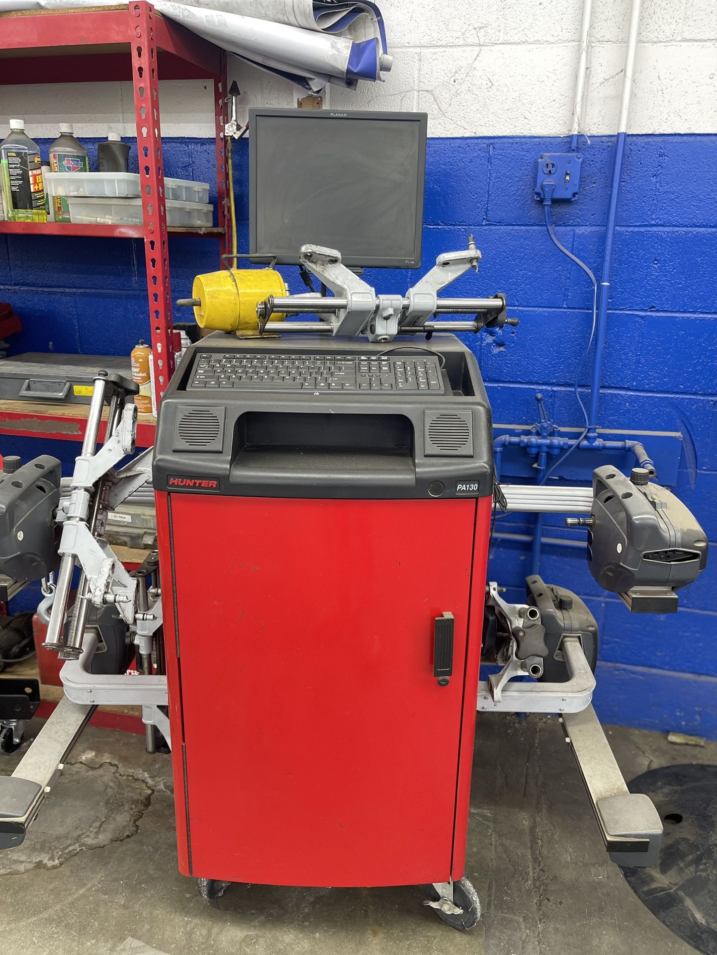 Hunter PA130 Mobile Alignment Cabinet – Fully Functional & Ready to Work